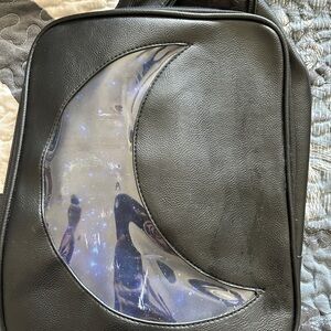 Hot Topic Black Moon Backpack